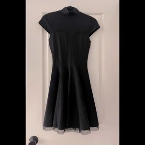 Marciano Black cocktail party mini dress sz Small